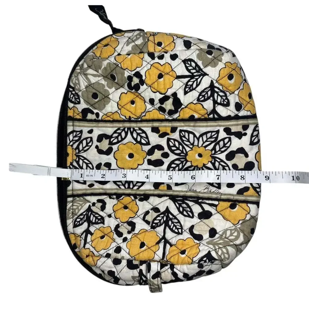 Vera Bradley Wildflower Paisley Quilted Medium Cosmetic Bag